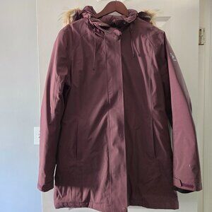 Women's Ski & Snow Jacket - Burgundy